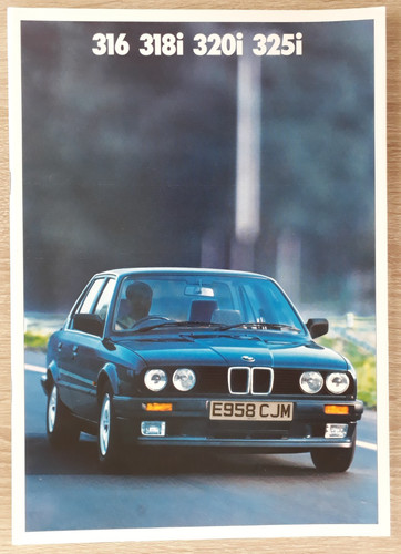 Bmw series e30 - 3, saloon