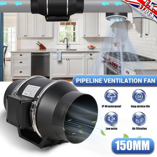Inline extractor fan - fan, inch