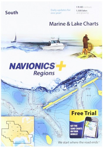 Navionics plus regions south - navionics,