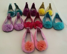 18" Dolls Sequin Shoes with