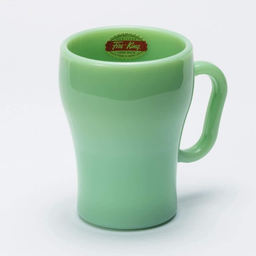 Fire king jadeite soda - mug, cup