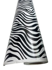 Zebra Texture Car Vinyl Wrap Film "Air Bubble Free" car wrapping sticker  
