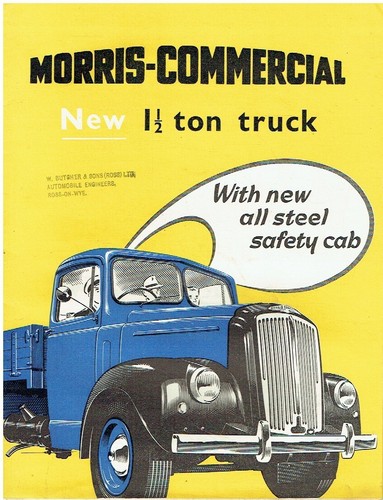 Morris commercial ton - commercial, 1.5-ton