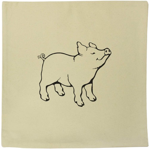 40cm contented pig - 40cm, pig'