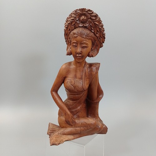 Carved wooden figurine - wooden,