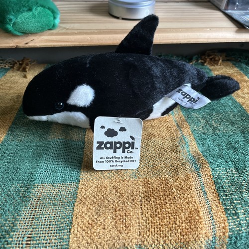 Zappi orca soft toy - zappi, co