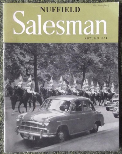 Nuffield group car salesmans - car,