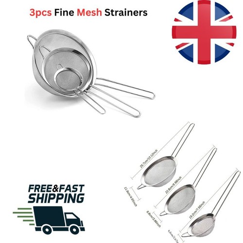 3pcs mesh sieve - mesh, tea