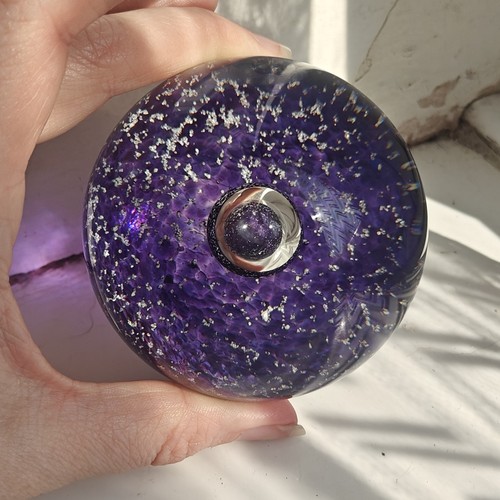 Selkirk glass paperwlweight - selkirk,