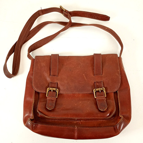 Fat face brown - face, satchel
