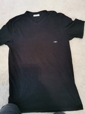 Emporio Armani Men's Black T Shirt Large
