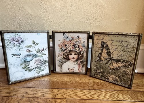 Vtg victorian style triple - style,