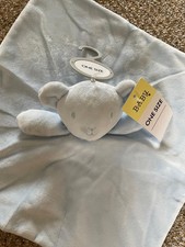 Matalan blue teddy - blue, bear