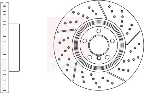 Brake discs pair - 2x,