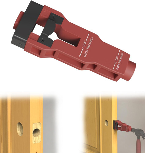 Door latch mortise - door,