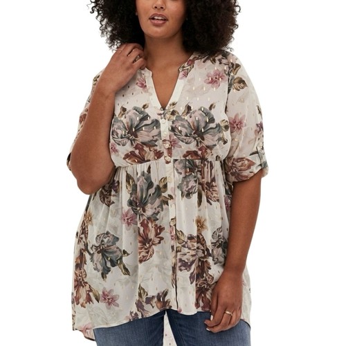 Torrid chiffon low - hi-low, floral