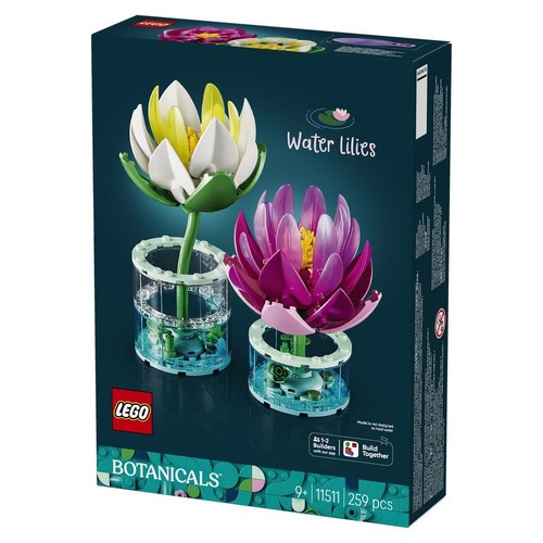 Lego botanicals water lilies - lego,
