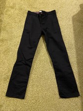 Next Boys black chinos 10