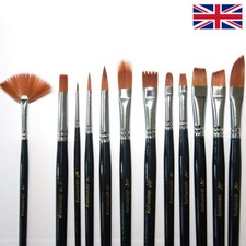 12Pcs Artist Paint Brushes Set
