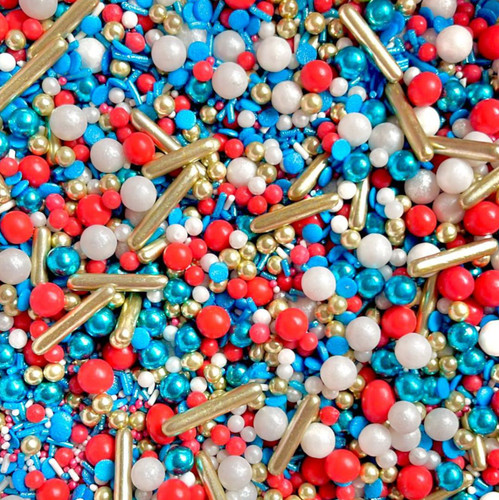 Super hero blue red - red, white