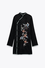 Zara Chinese Black Jacquard