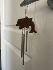 Handmade Wooden Dolphin Wind