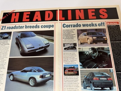Original 1988 bmw vw - 1988, z1
