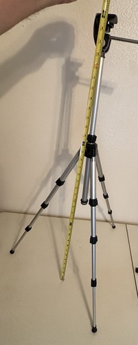 Camera tripod 3ft ext - ext., adj