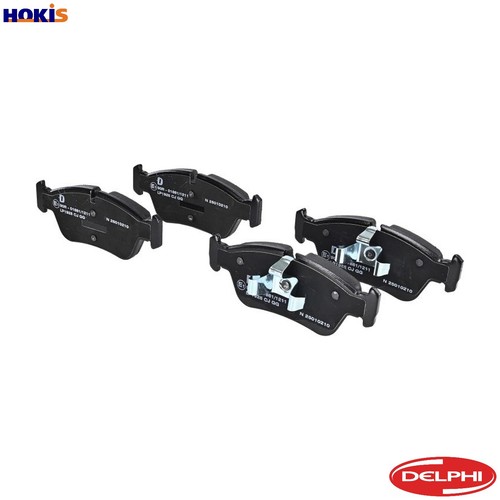Brake pad set disc - brake,