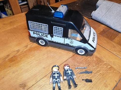 Playmobil police van - playmobil,