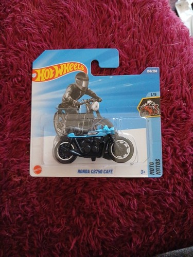 Hot wheels honda cb750 - honda, café