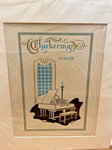 Chickering piano boston - chickering,