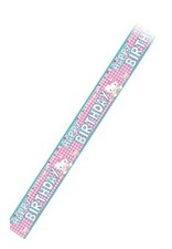 Hello Kitty Foil Birthday Banner Birthday Party Banner
