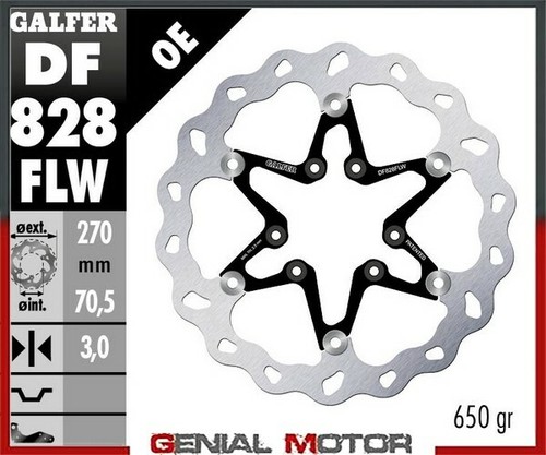 Galfer front brake disc - brake,