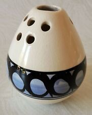 JERSEY POTTERY VINTAGE RETRO EGG SHAPED POSY POT-POURRI BOWL