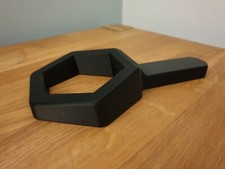 3d Printed PETG 75mm Hex Wheel