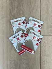 COOP SILVER CARD GIFT TAGS X24