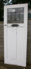 Stained glass 1930s Front door