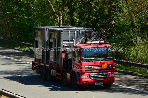 Truck photo 12x8 daf cf - -,