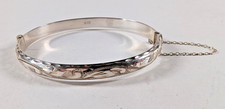 Vintage Sterling Silver Hinged