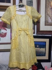 Vintage Betsey Johnson  yellow