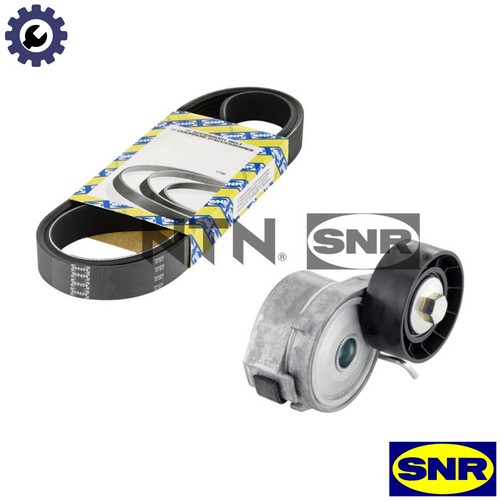 Vribbed belt set ka852 - vribbed, for