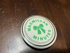 MACMILLAN MINUTES CHARITY PIN BADGE COLLECTABLE METAL TIN PIN 