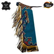 Hand Tooled Custom Rodeo Suede