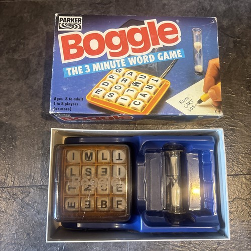 Parker vintage boggle board - vintage,