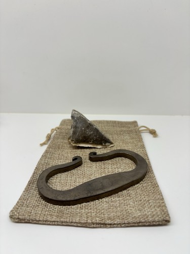 Flint and steel hand striker - flint,
