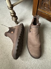 Hey Dude Branson Brown Leather boots Size 10