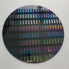 8" Decorative Silicon Wafer – Mirror Finish | Semiconductor Collector Display