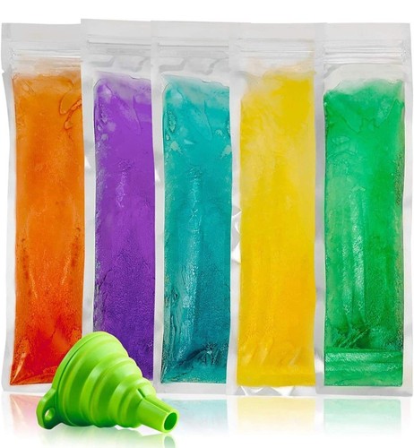 Popsicle bags with funnel - popsicle,