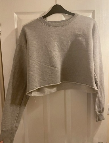 Mispap grey cropped jumper